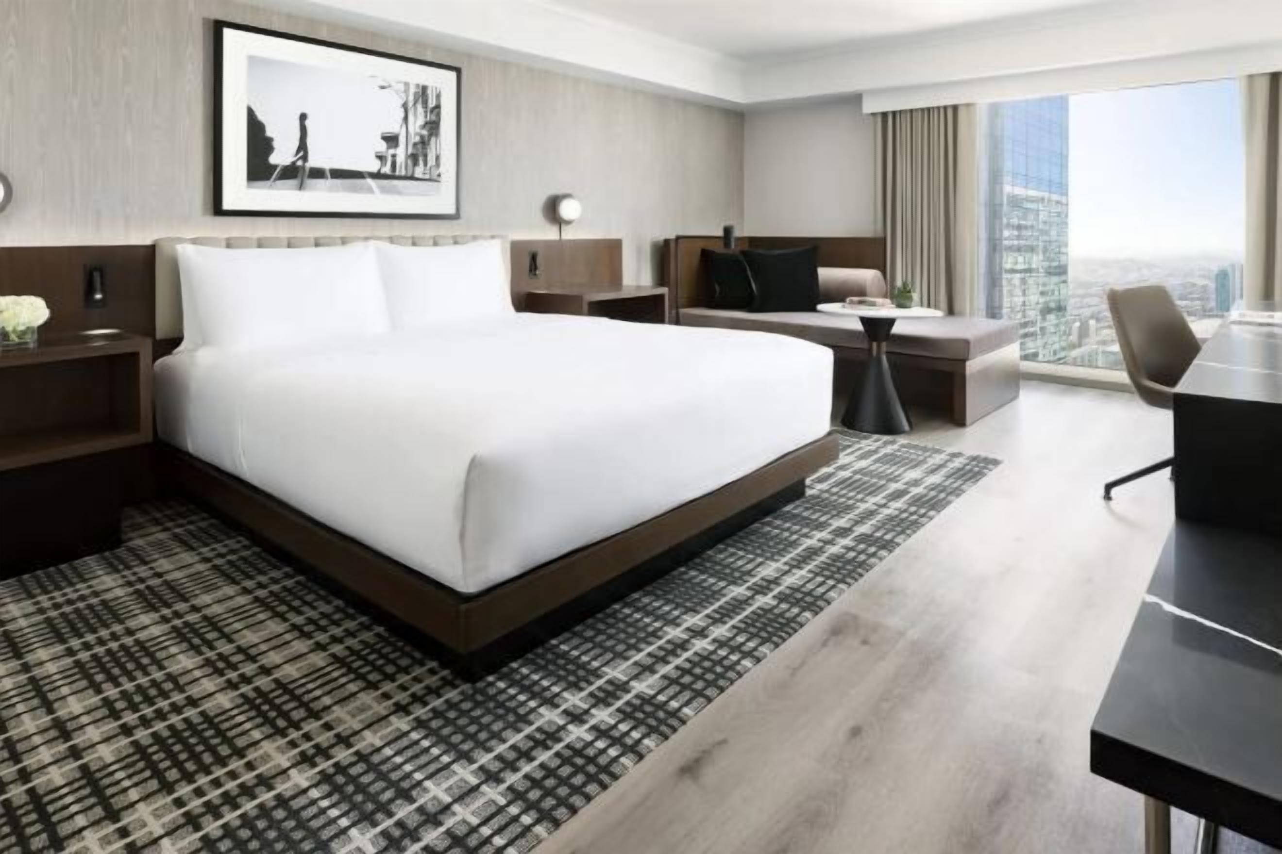 防过敏的被褥、羽绒被、客房内保险箱、办公桌