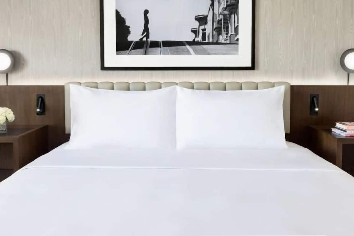 1 bedroom, hypo-allergenic bedding, down duvets, in-room safe