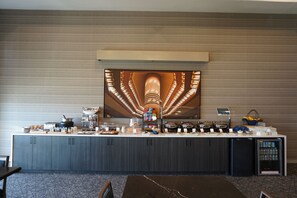 Daily buffet breakfast for a fee