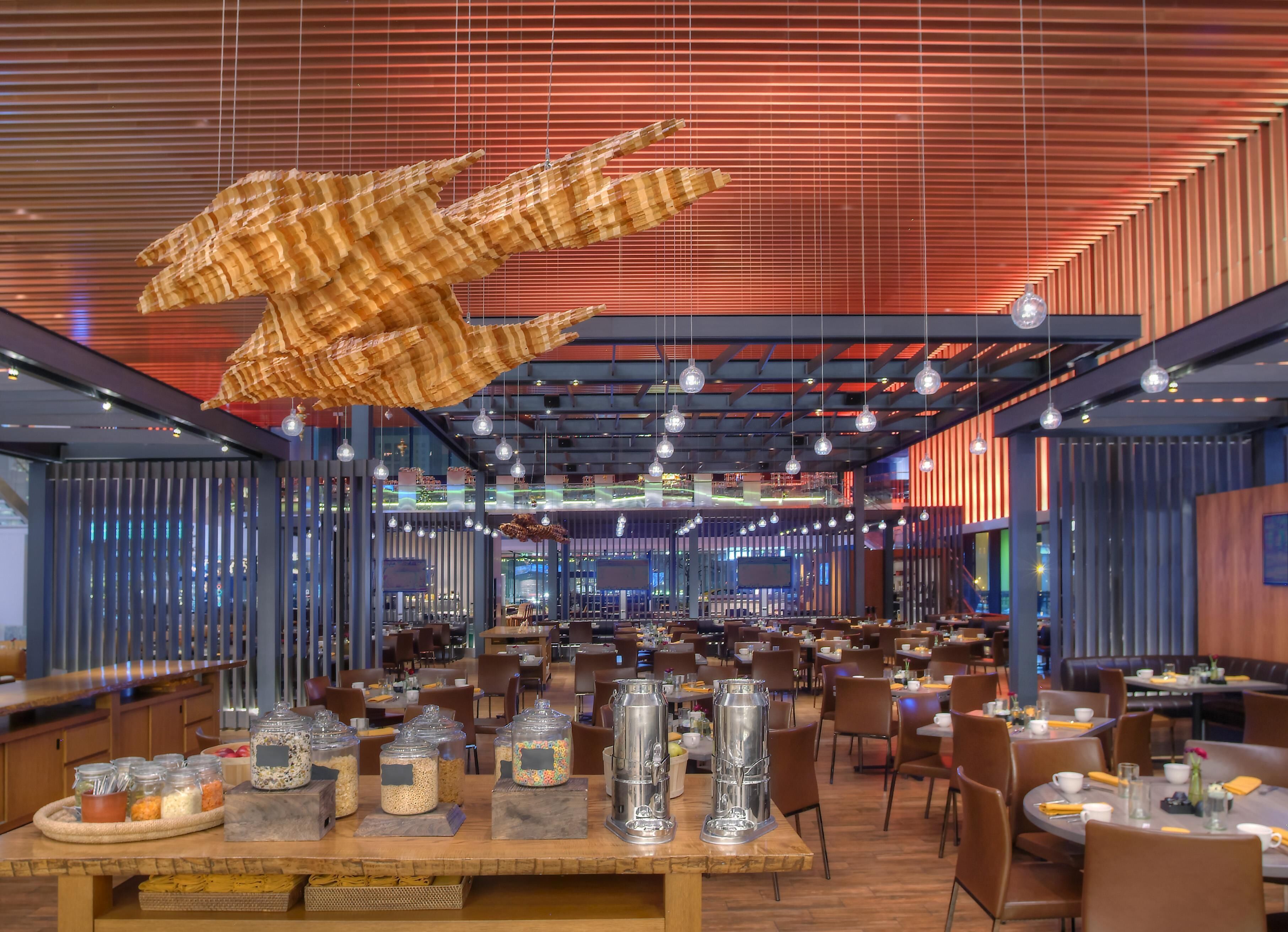 Morgenmadsbuffet hver dag mod et gebyr