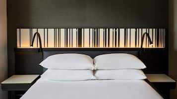 Biancheria da letto di alta qualità, materassi a doppio strato