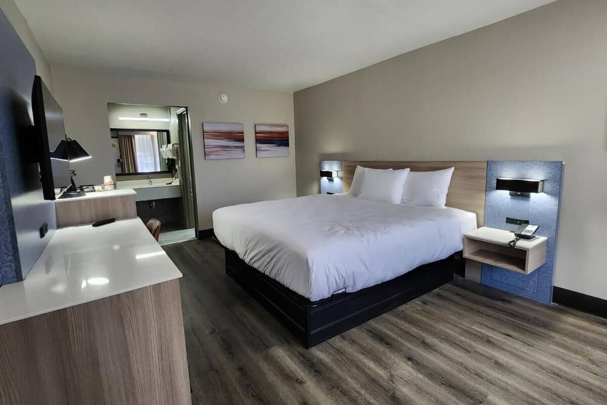 Desk, iron/ironing board, cots/infant beds, rollaway beds