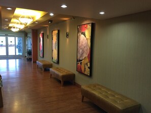 Sala de estar en el lobby