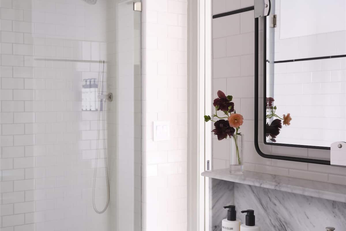 Designer toiletries, hair dryer, bathrobes, slippers