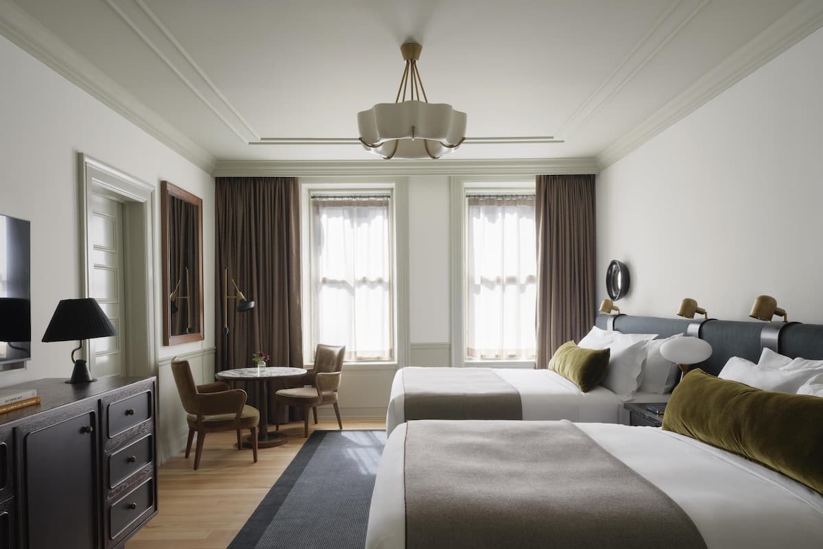 1 habitación, ropa de cama de alta calidad y colchones con pillow-top