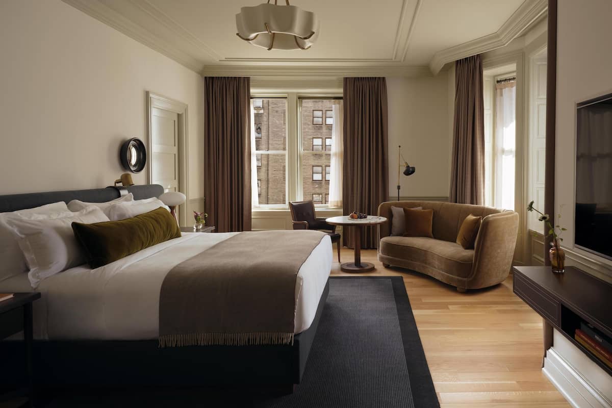 Deluxe-Zimmer, 1 King-Bett, barrierearme Badewanne