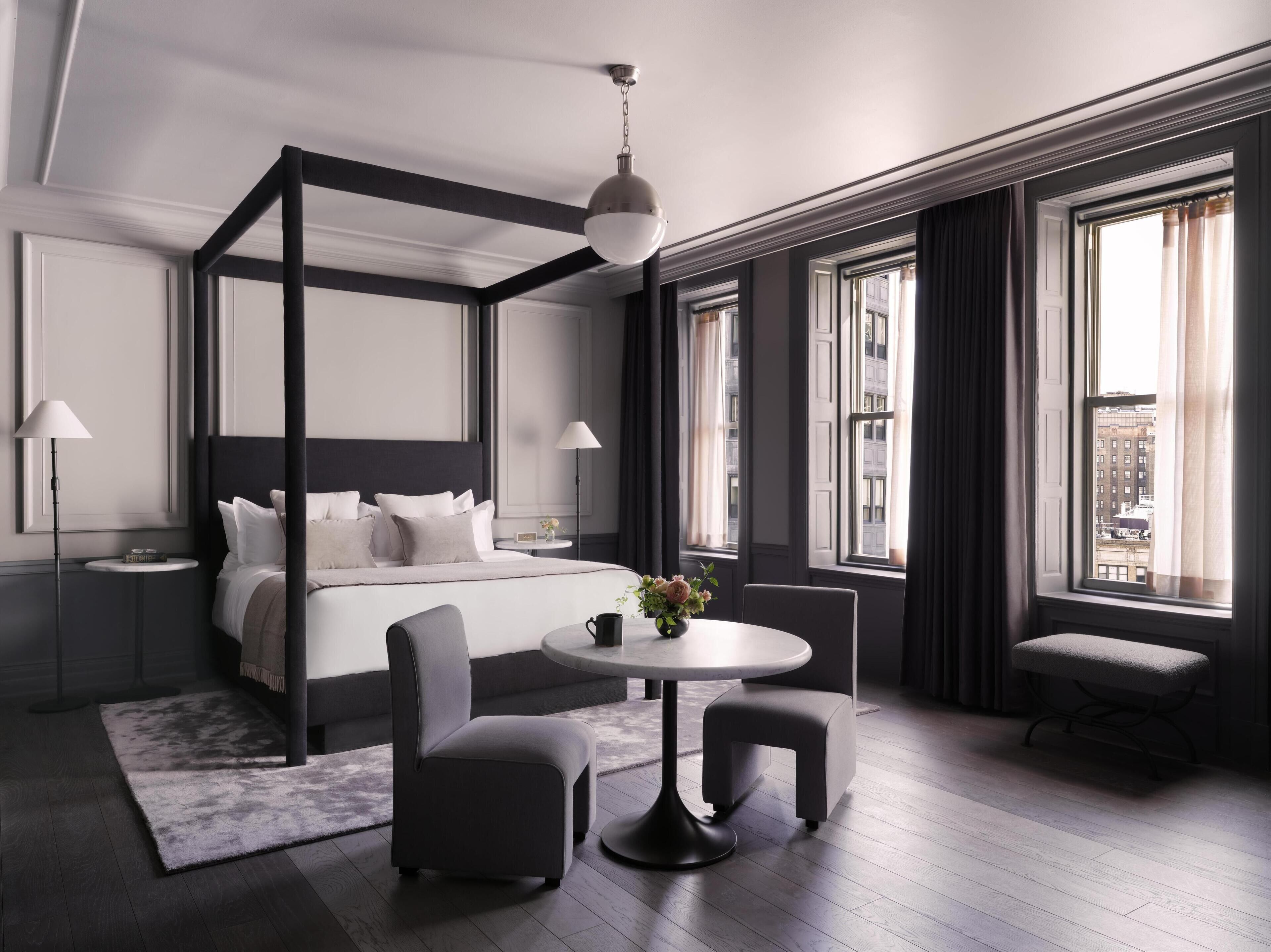 Premium bedding, pillow-top beds, minibar, in-room safe