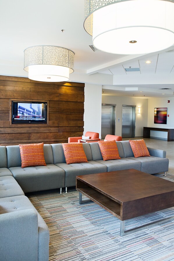 Sala de estar en el lobby