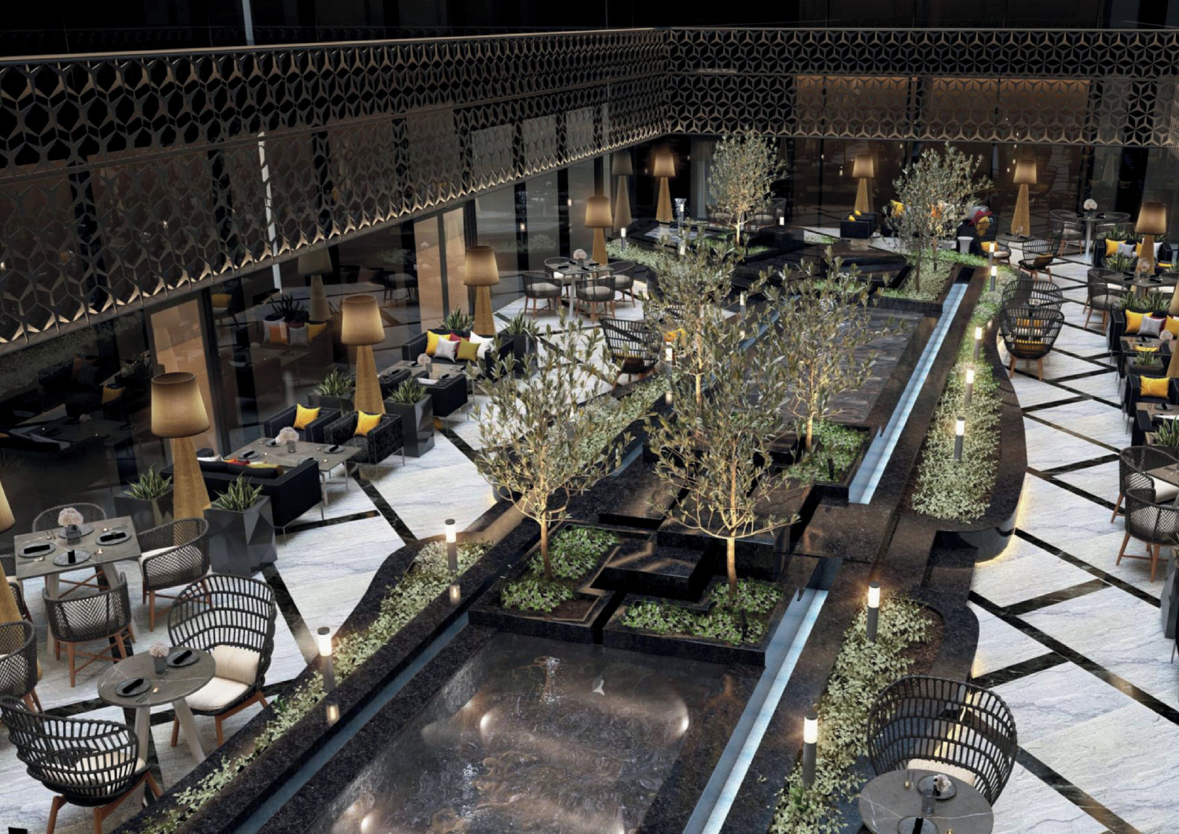 Breakfast, lunch and dinner served