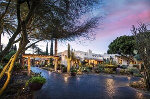Front of property - evening/night