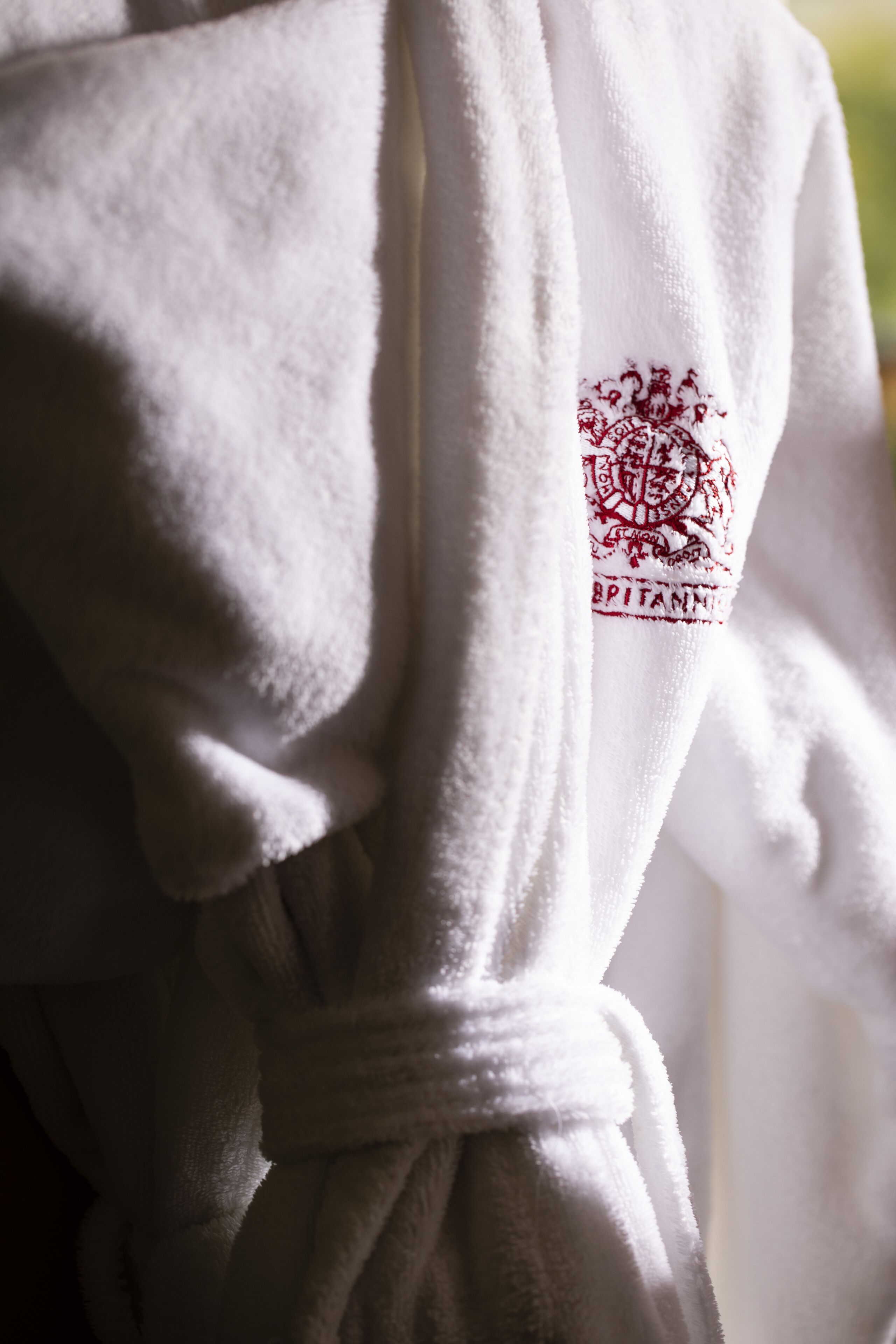 free toiletries, hair dryer, bathrobes, towels