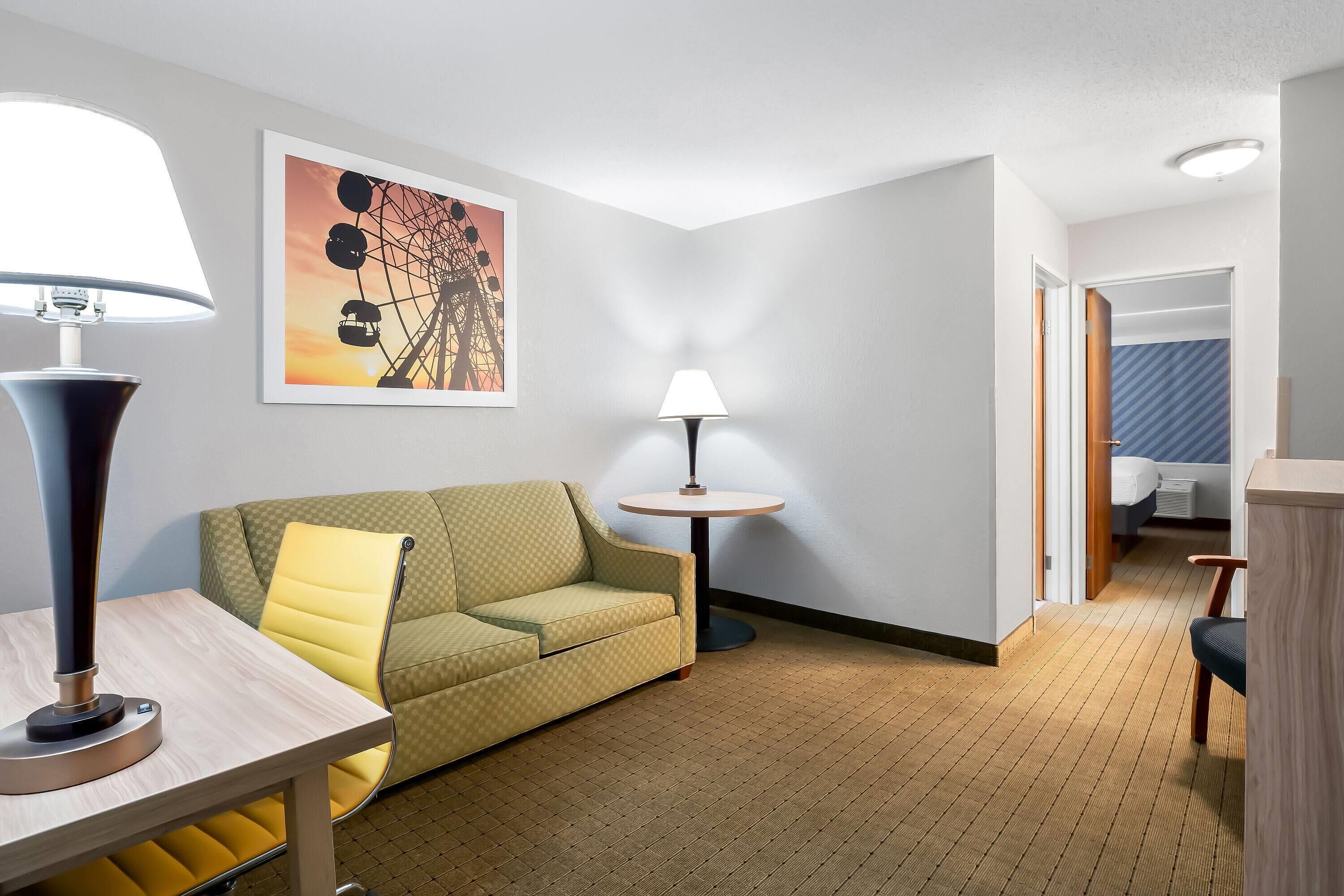 Suite, 1 Bedroom | Desk, iron/ironing board, free cribs/infant beds, rollaway beds