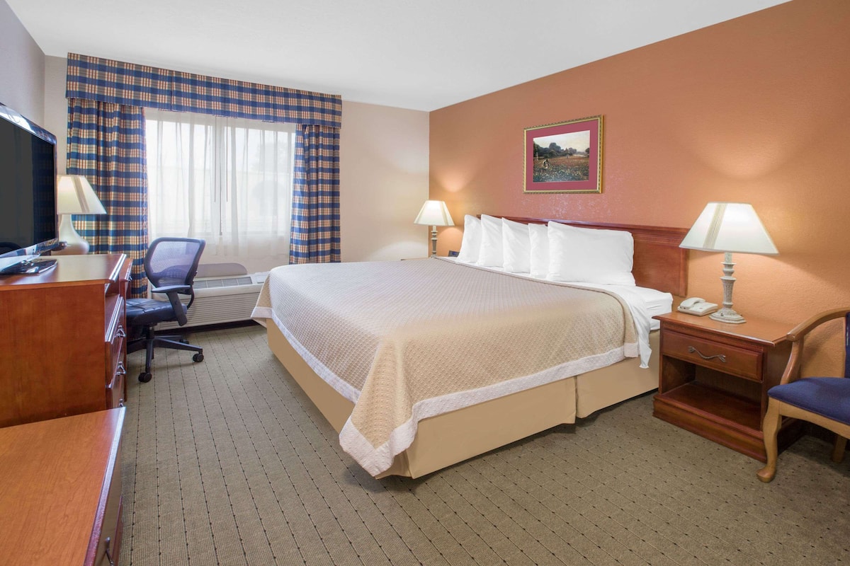 Standard Room, 1 King Bed, Accessible | Desk, iron/ironing board, free cribs/infant beds, rollaway beds