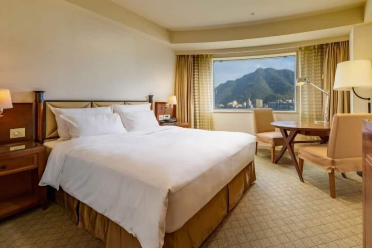 1 habitación y ropa de cama de alta calidad