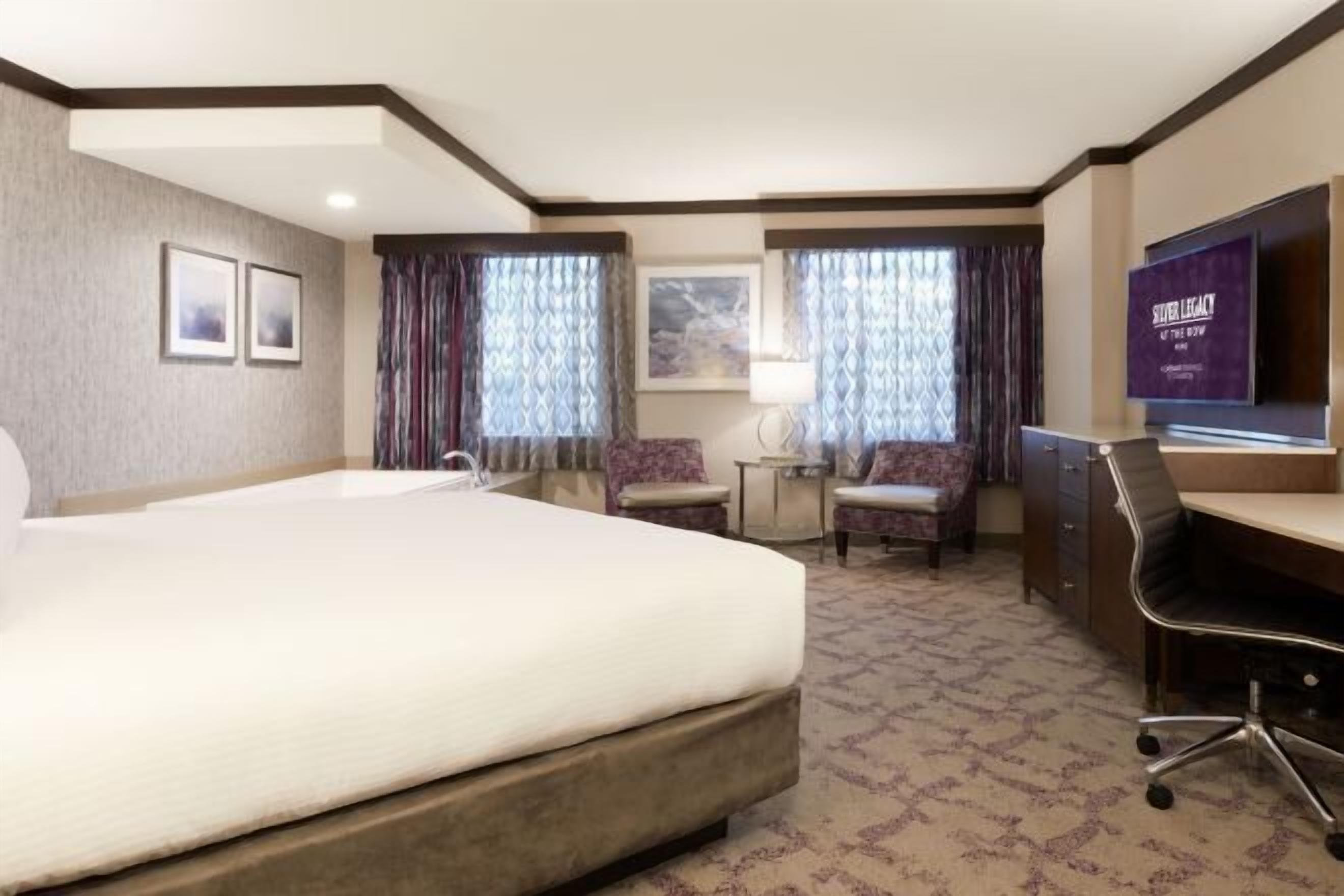 Premium bedding, pillowtop beds, in-room safe, desk