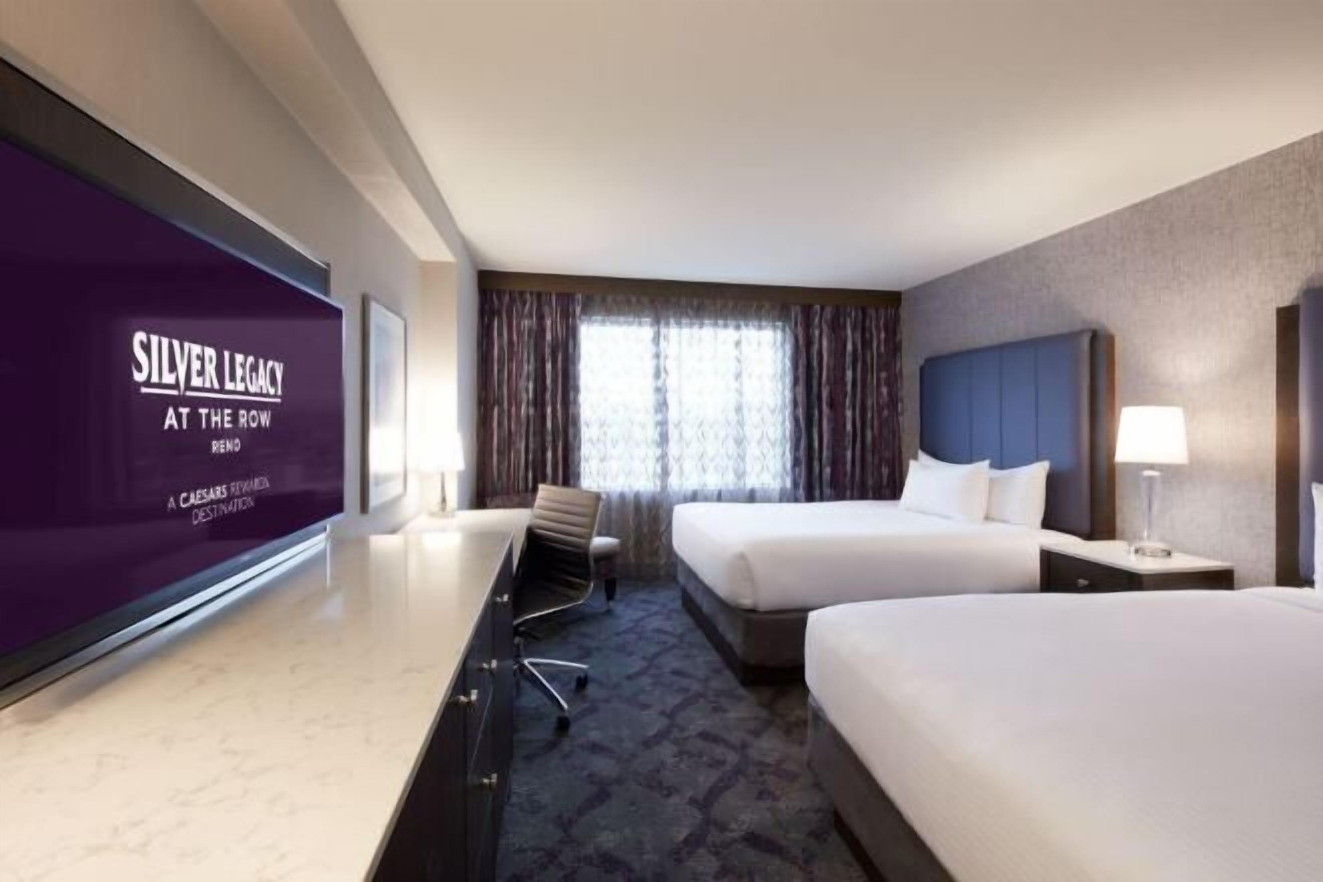 Premium bedding, pillowtop beds, in-room safe, desk