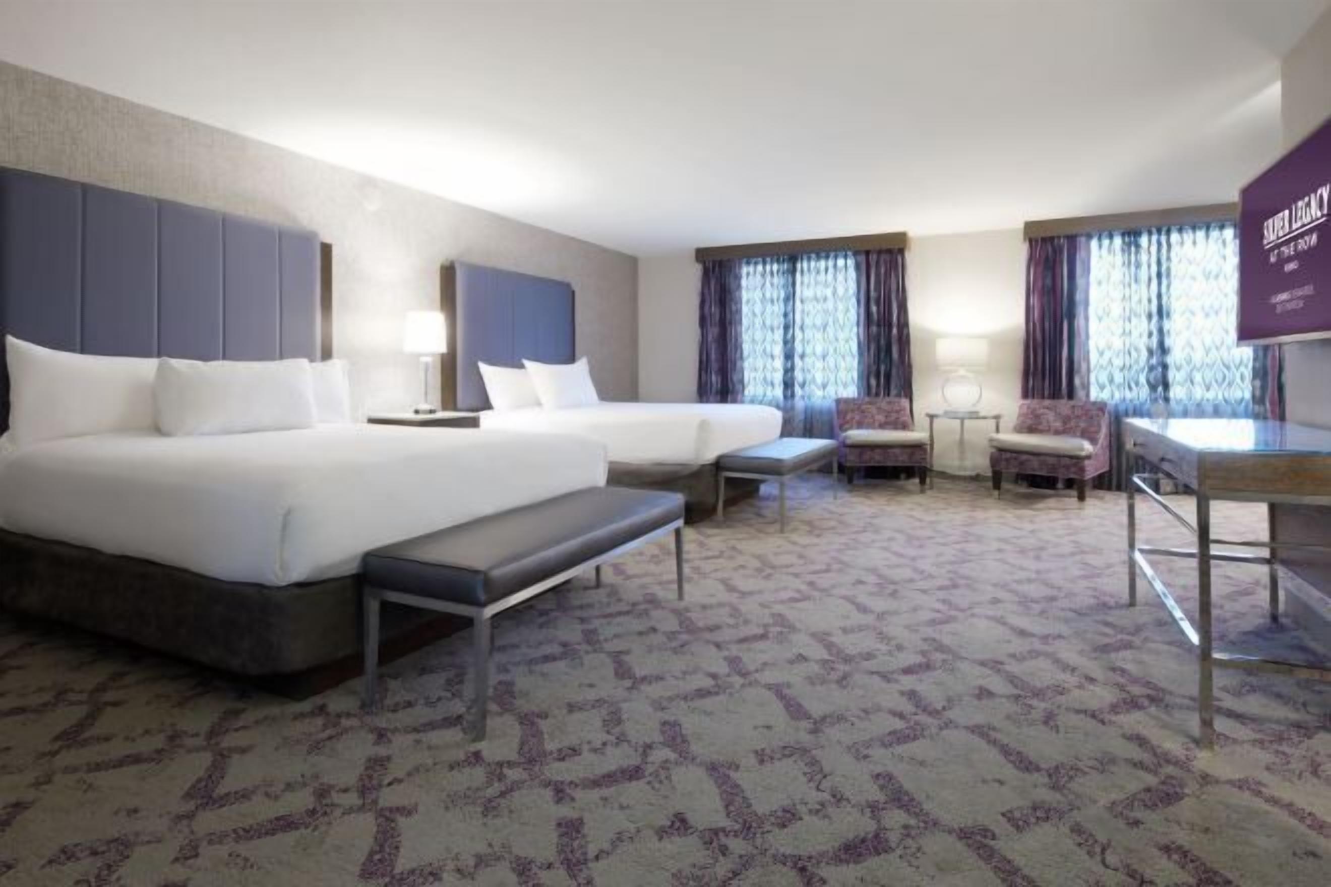 Premium bedding, pillowtop beds, in-room safe, desk