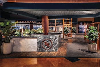5 restaurants, breakfast, lunch, dinner served; American cuisine at Silver Legacy Reno- A Caesars Rewards Destination
