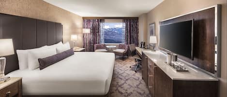 Premium bedding, pillow-top beds, in-room safe, desk