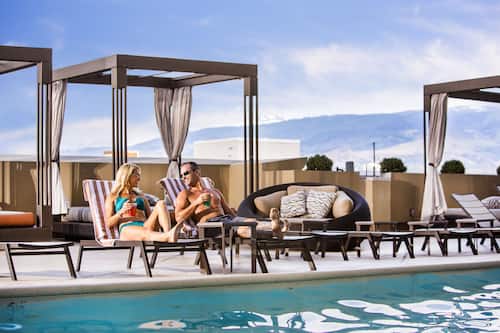 Outdoor pool, open 9:00 AM to 8:00 PM, cabanas (surcharge), sun loungers