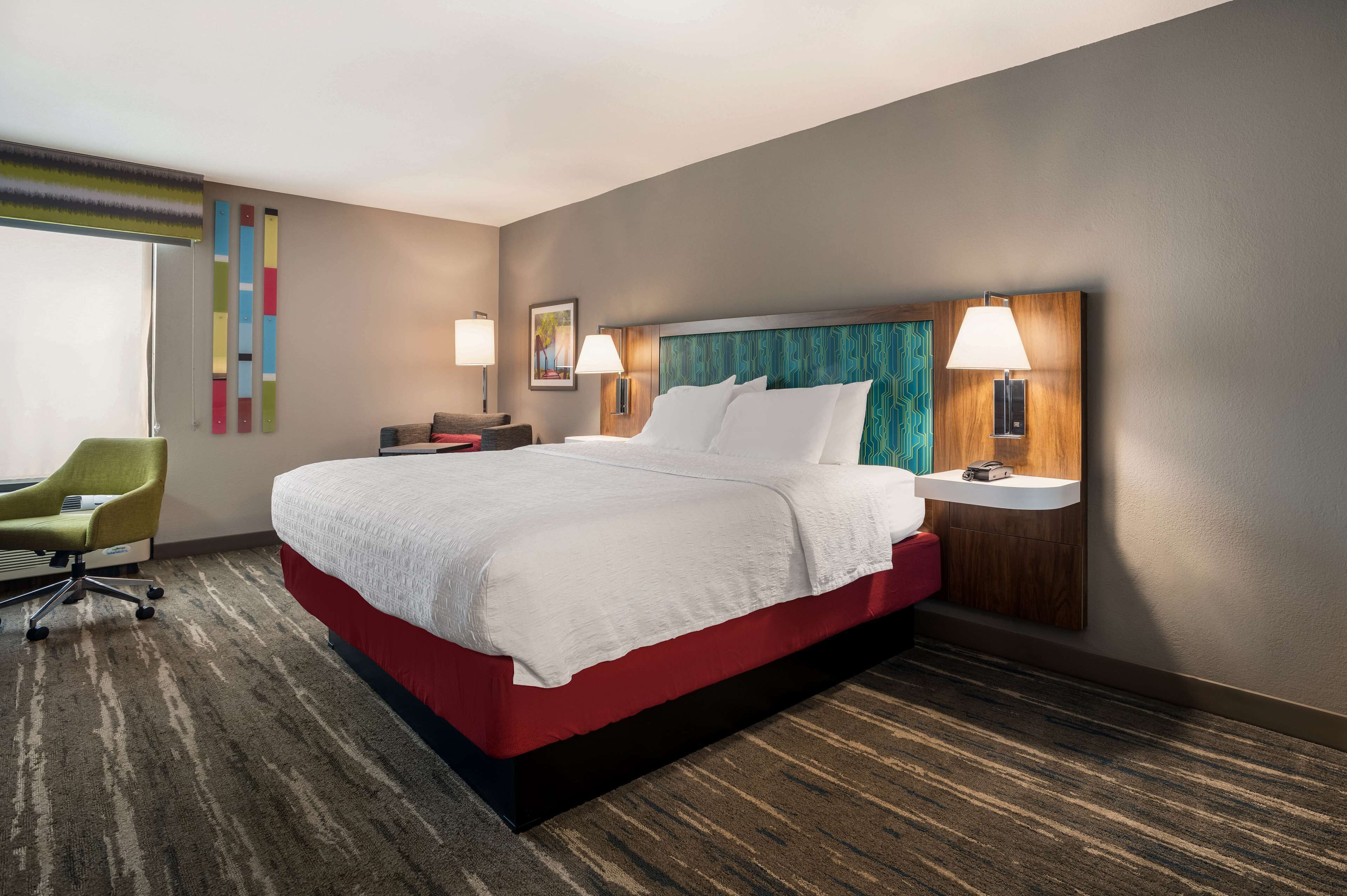 room, 1 king bed, non smoking, refrigerator & microwave | blackout curtains, iron/ironing board, free wifi, bed sheets