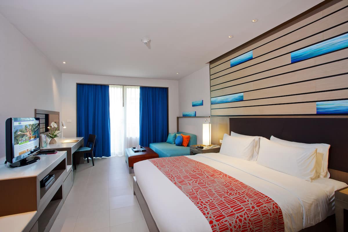 In-room safe, desk, blackout drapes, iron/ironing board