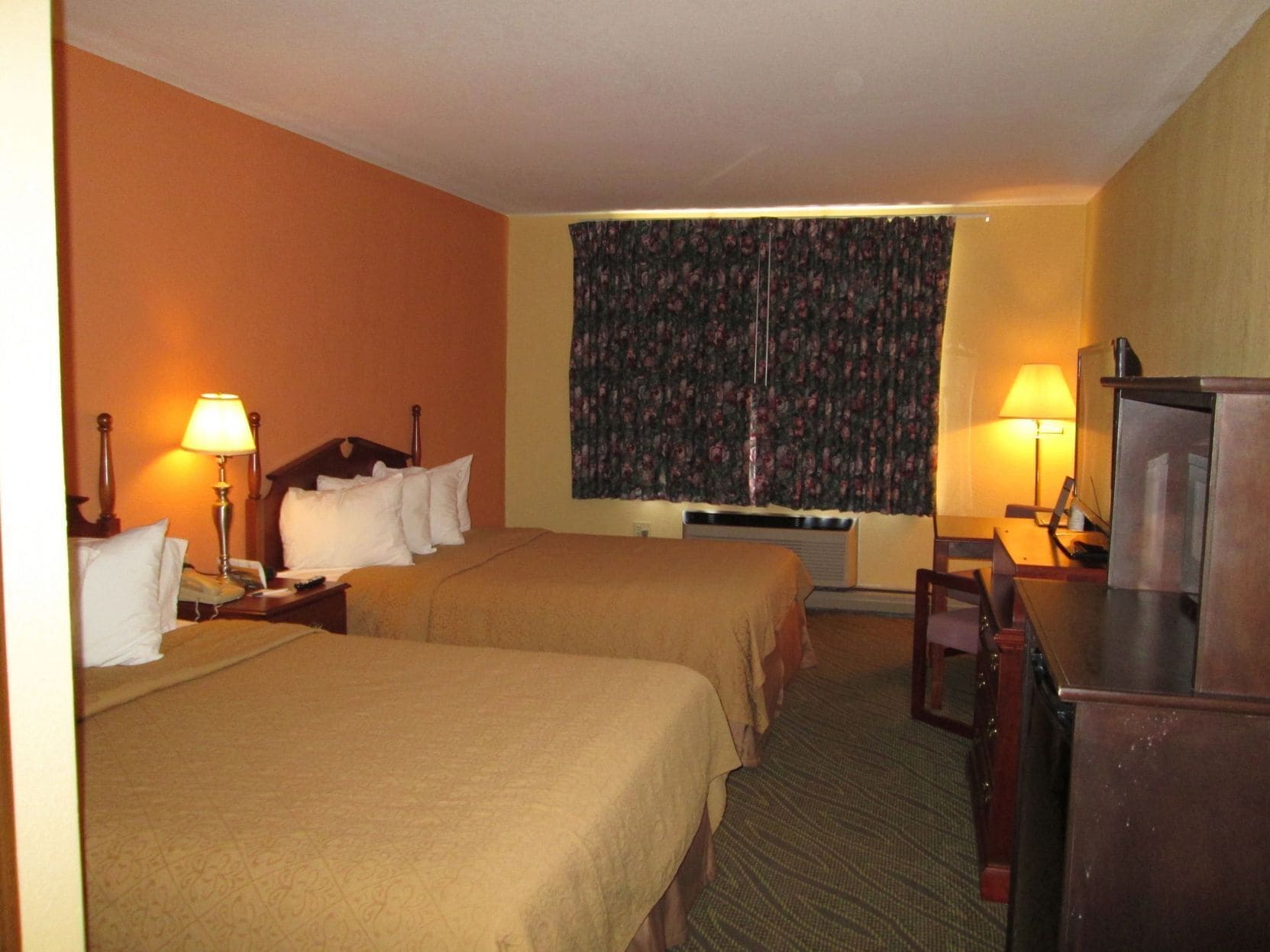 In-room safe, desk, laptop workspace, iron/ironing board