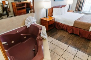 Standard Room, 1 King Bed, Non Smoking, Hot Tub | In-room safe, desk, laptop workspace, blackout drapes - Best Western Palm Garden Inn (Westminster)
