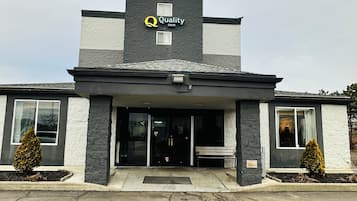 Fassade der Unterkunft