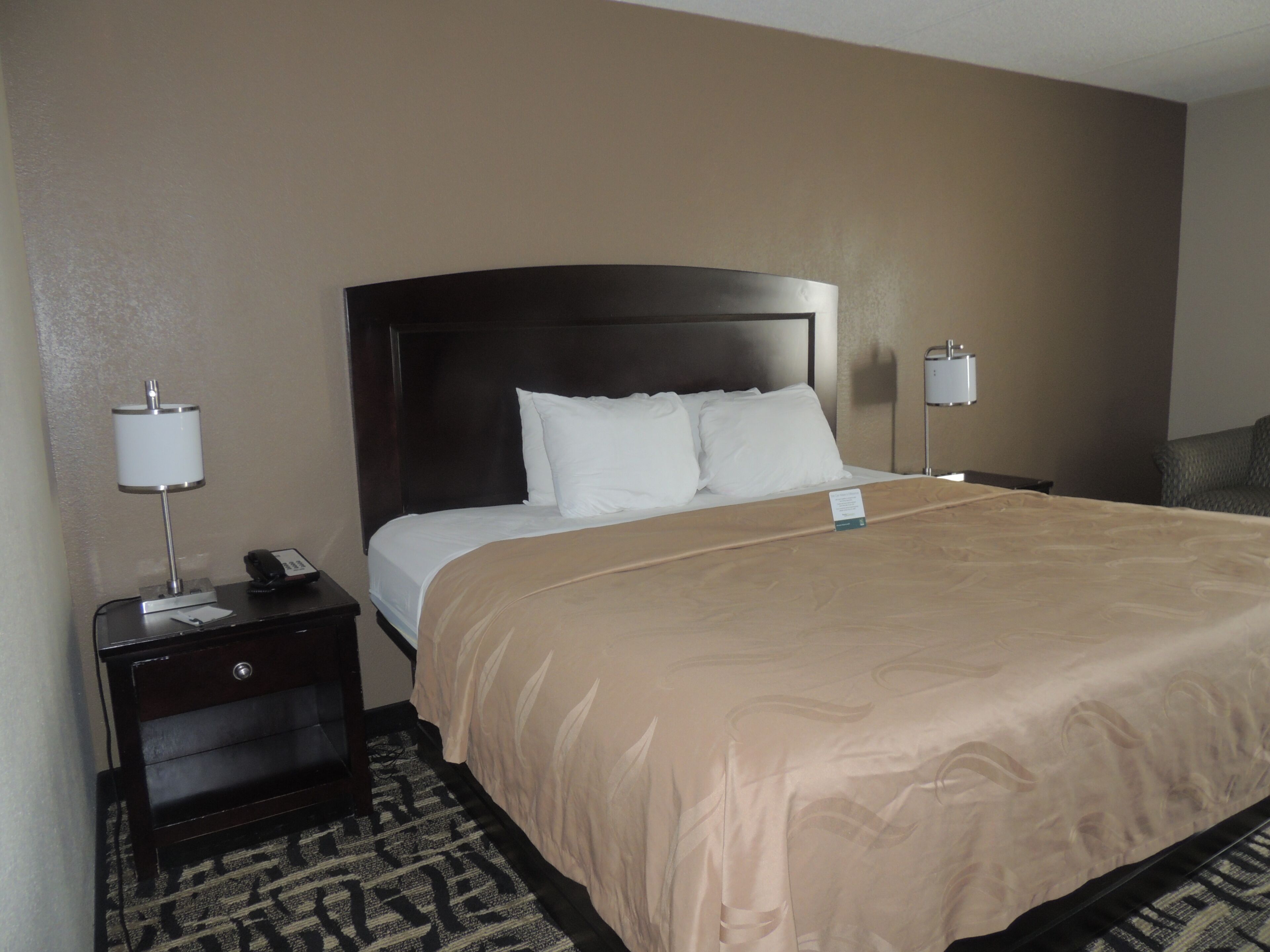 suite, 1 king bed, non smoking | premium bedding, desk, laptop workspace, iron/ironing board