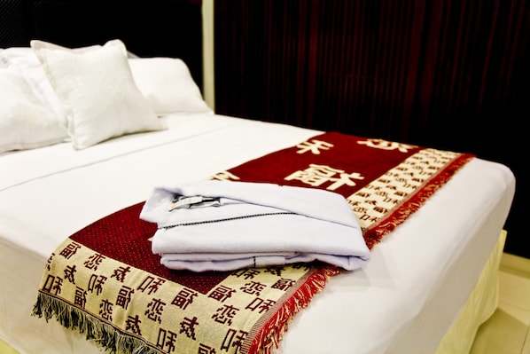 Minibar, desk, blackout curtains, free WiFi