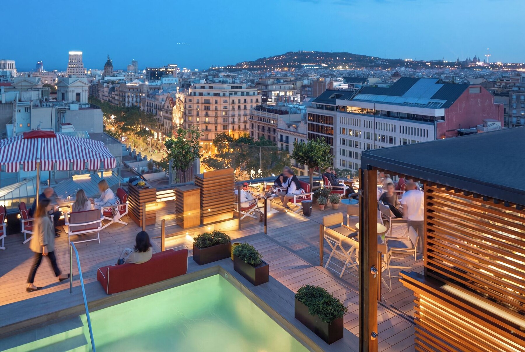 Terraza en la azotea