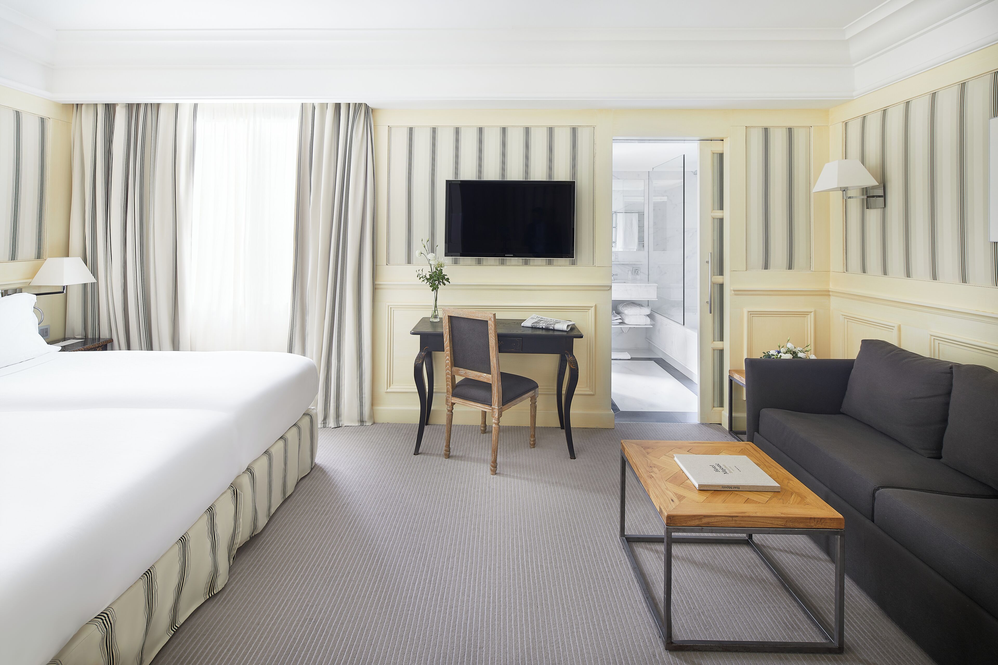 Privilege Family Room | Premium bedding, down comforters, memory foam beds, in-room safe