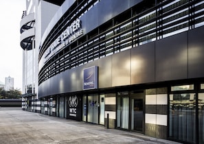Fassade der Unterkunft