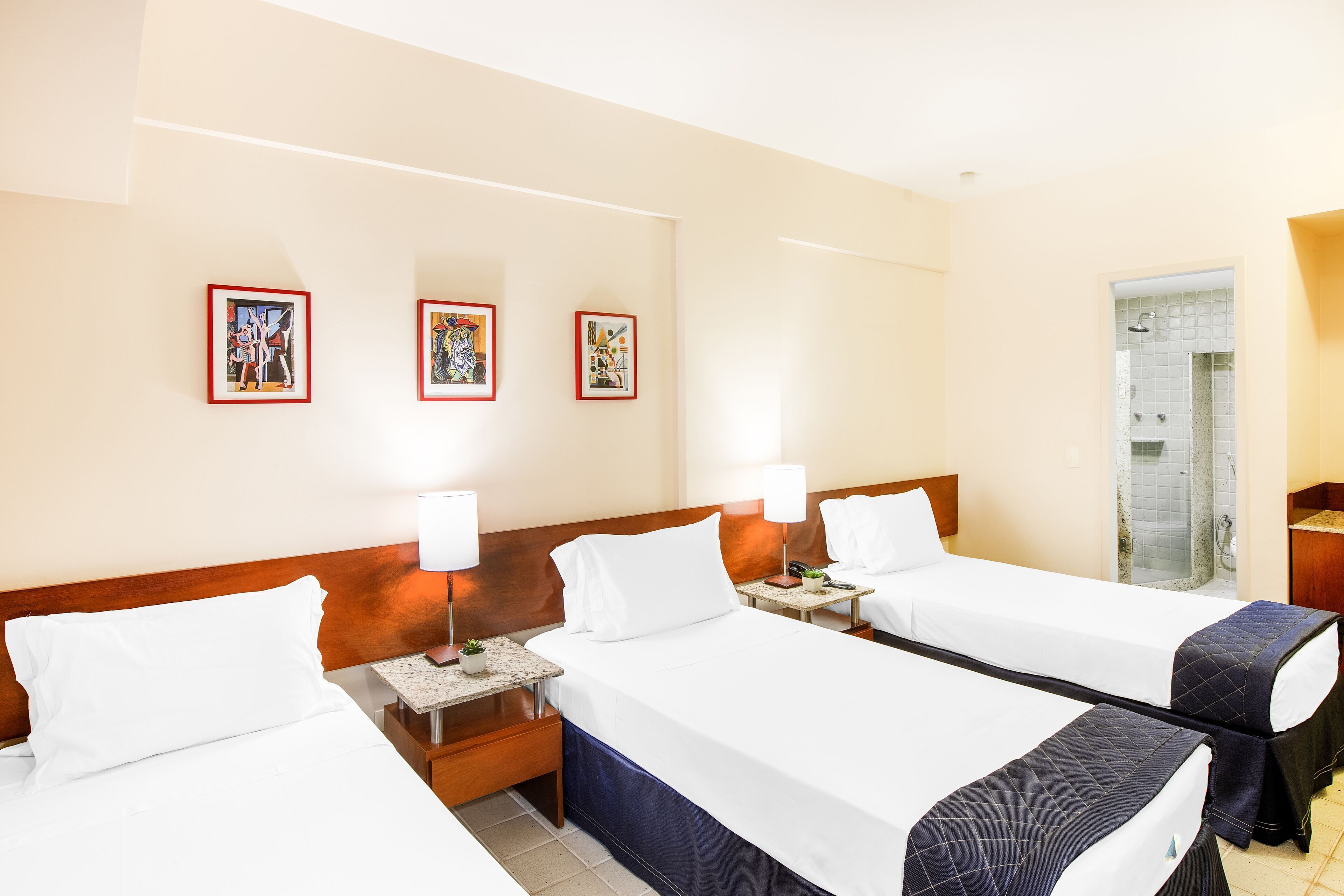 Minibar, coffres-forts dans les chambres, bureau, rideaux occultants