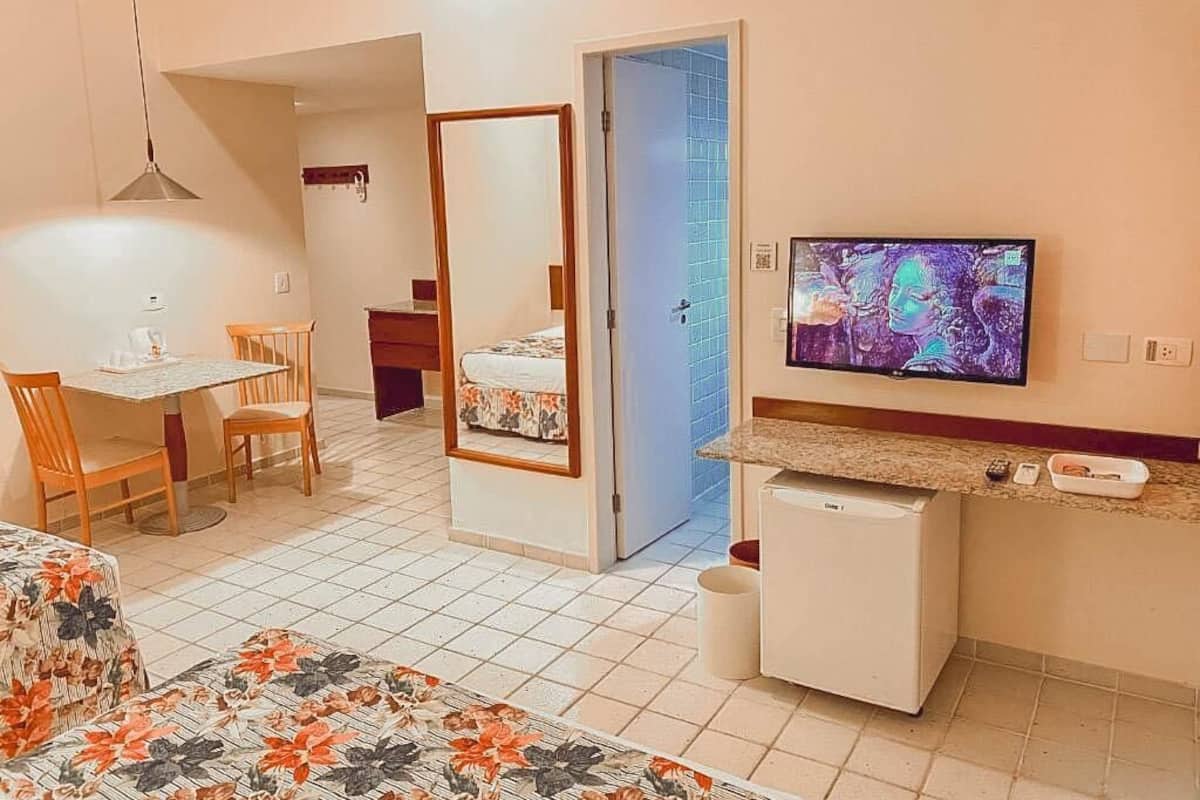 Minibar, in-room safe, desk, blackout curtains