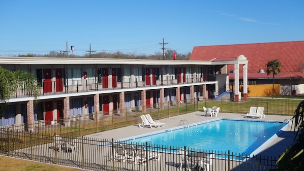 Seasonal outdoor pool