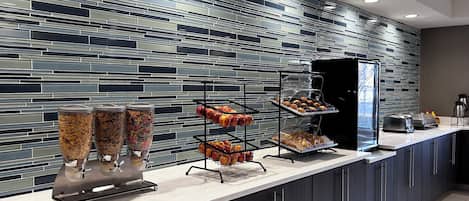 Free daily full breakfast