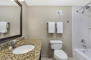 One Bedroom Suite, 1 King Bed, Non Smoking, Refrigerator & Microwave (with Sofabed) | Bathroom | Eco-friendly toiletries, hair dryer, towels, soap - Best Western Plus Tallahassee North Hotel (Tallahassee)
