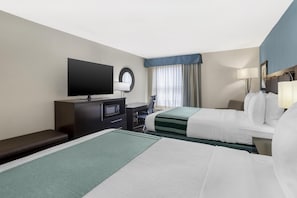 Standard Room, 2 Queen Beds, Non Smoking, Refrigerator & Microwave | In-room safe, desk, laptop workspace, soundproofing - Best Western Plus Tallahassee North Hotel (Tallahassee)