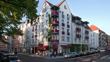 Fassade der Unterkunft