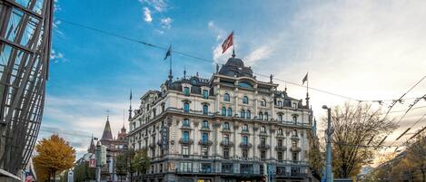 Fassade der Unterkunft