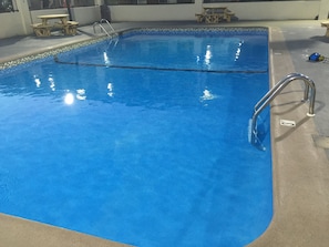Seasonal outdoor pool