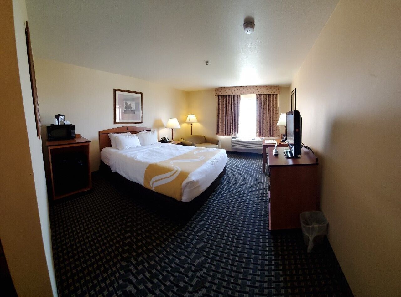In-room safe, blackout curtains, iron/ironing board