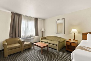 Room, Multiple Beds, Non Smoking (Larger Unit) | In-room safe, blackout drapes, iron/ironing board