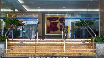 Voorkant van accommodatie