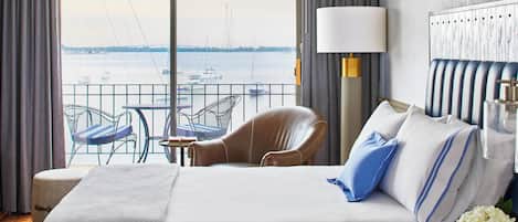 Chambre, 2 grands lits, balcon | Literie de qualité supérieure, couette en duvet d'oie, surmatelas