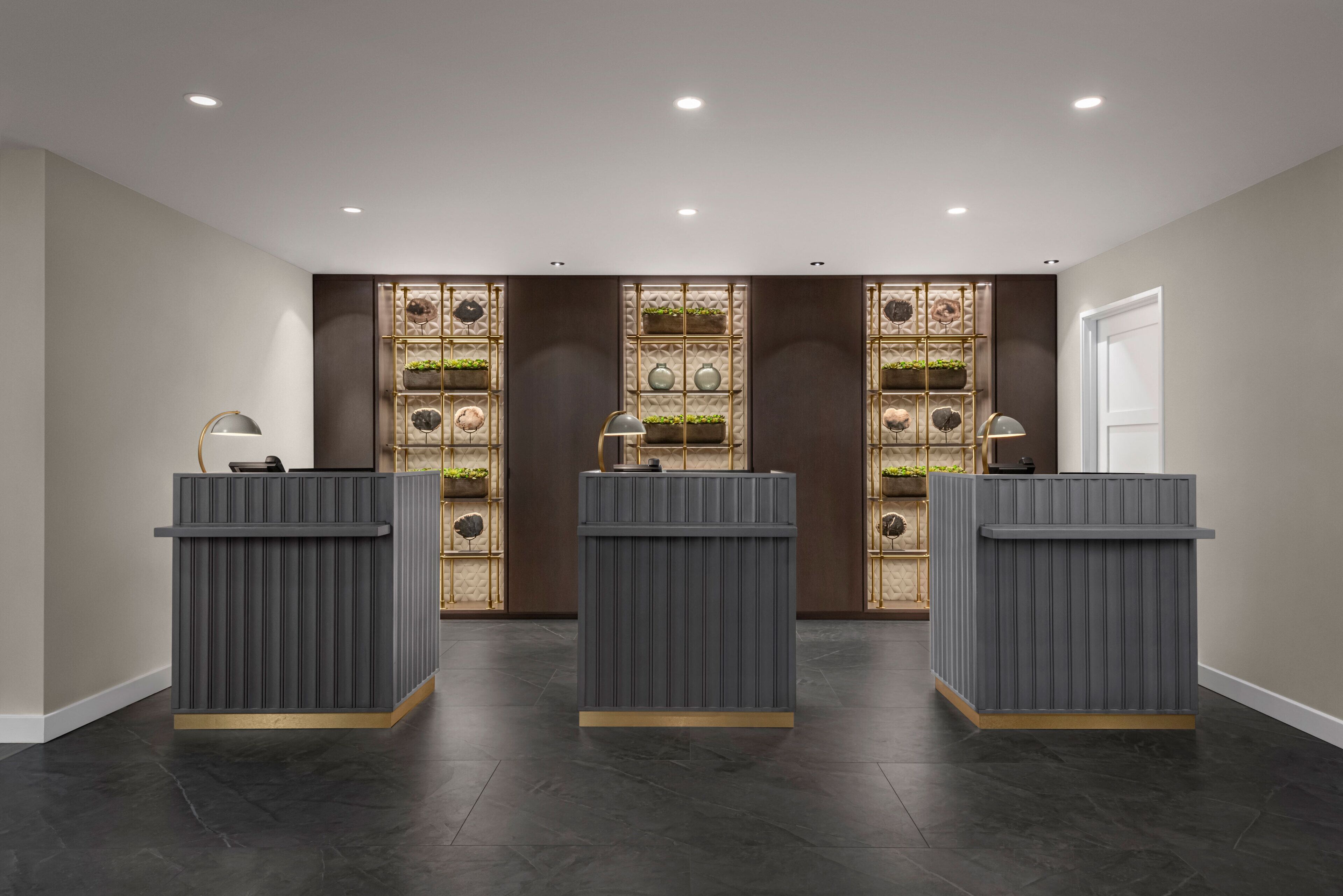 check-in/check-out kiosk