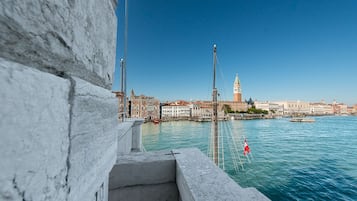 Blick von der Unterkunft