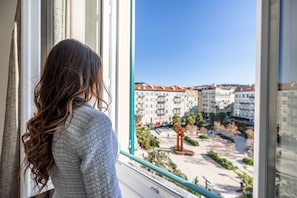 Blick von der Unterkunft